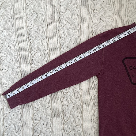 🌼2 for $20🌼 Vans Burgundy Pullover Sweatshirt - Picture 7 of 7